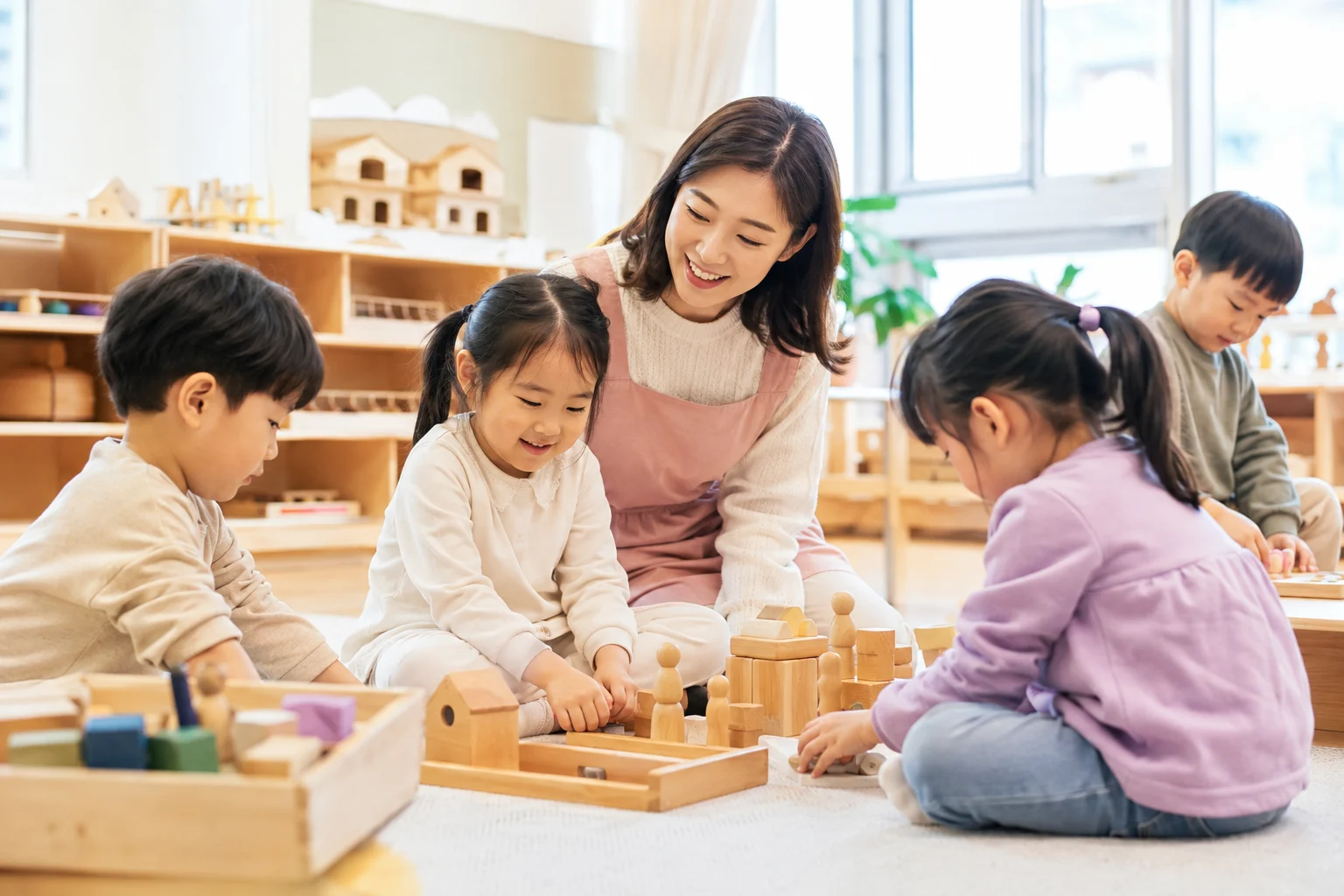 국공립 유치원 준비 과정을 보여 주는 모습
